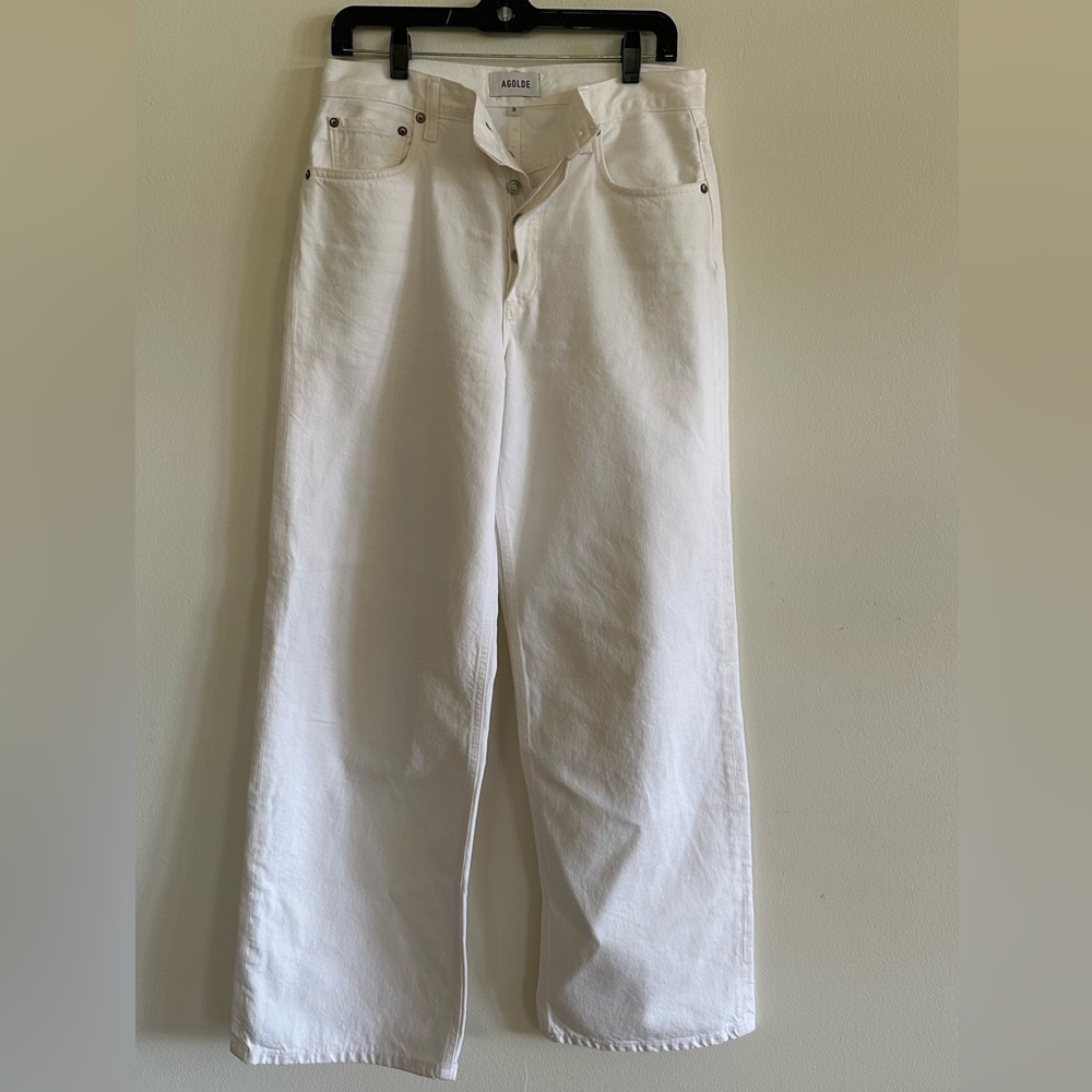 AGOLDE White Jeans